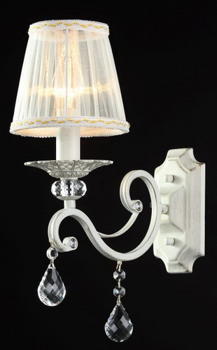 MAYTONI ARM247-01-G Elegant Grace Wall Lamp White with Gold