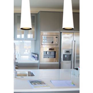 MAXLIGHT SLIM lampa wisząca biała 100 cm P0003