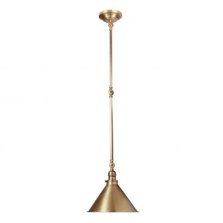 ELSTEAD Provence PV-GWP-AB 1 Light Wall Light/Pendant - Aged Brass