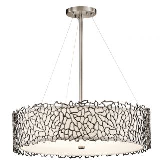 ELSTEAD Silver Coral KL-SILVER-CORAL-P-B 4 Light Pendant