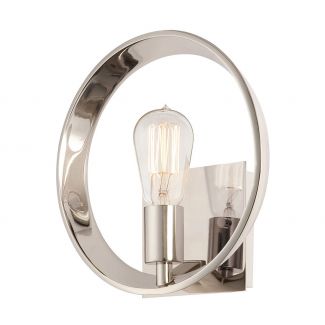 ELSTEAD Theater Row QZ-THEATER-ROW1IS 1 Light Wall Light - Imperial Silver