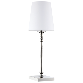 COSMOLIGHT Lampa stołowa AUSTIN T01210NI-WH