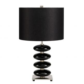 ELSTEAD Onyx ONYX-TL-BLK 1 Light Table Lamp - Black