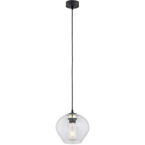 ARGON KALIMERA 4041 lampa wisząca 1 pł. mniejsza kolor przezroczysty, czarny